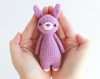 Mini Rabbit Crochet Amigurumi Pattern PDF