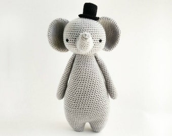 Elephant Crochet Amigurumi Pattern PDF