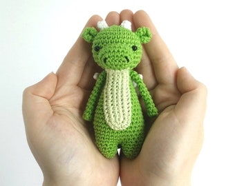 Mini Dragon Crochet Amigurumi Pattern PDF