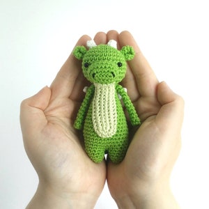 Mini Dragon Crochet Amigurumi Pattern PDF