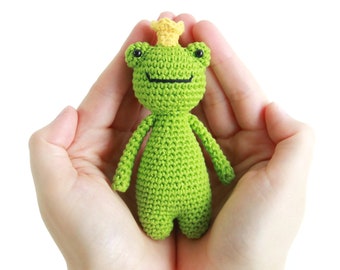 Mini Frog Crochet Amigurumi Pattern PDF