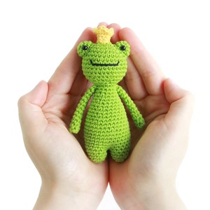 Mini Frog Crochet Amigurumi Pattern PDF image 1