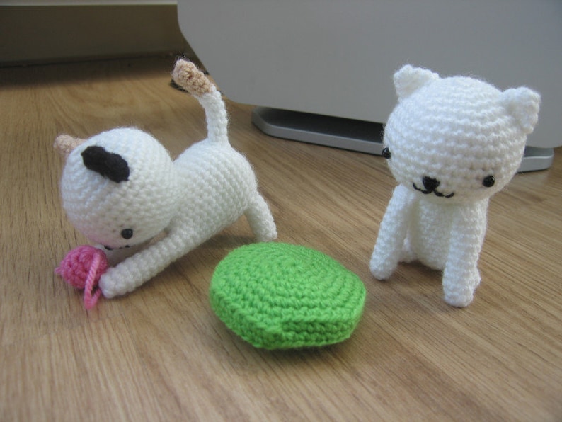Playing Cats Crochet Amigurumi Pattern PDF image 8