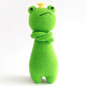 King Frog Crochet Amigurumi Pattern PDF image 10