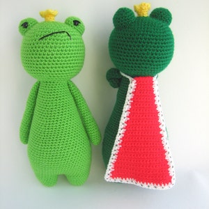 King Frog Crochet Amigurumi Pattern PDF image 3