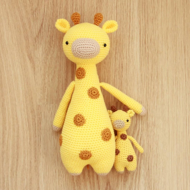 Giraffe mit Flecken Amigurumi Häkelanleitung PDF Bild 8