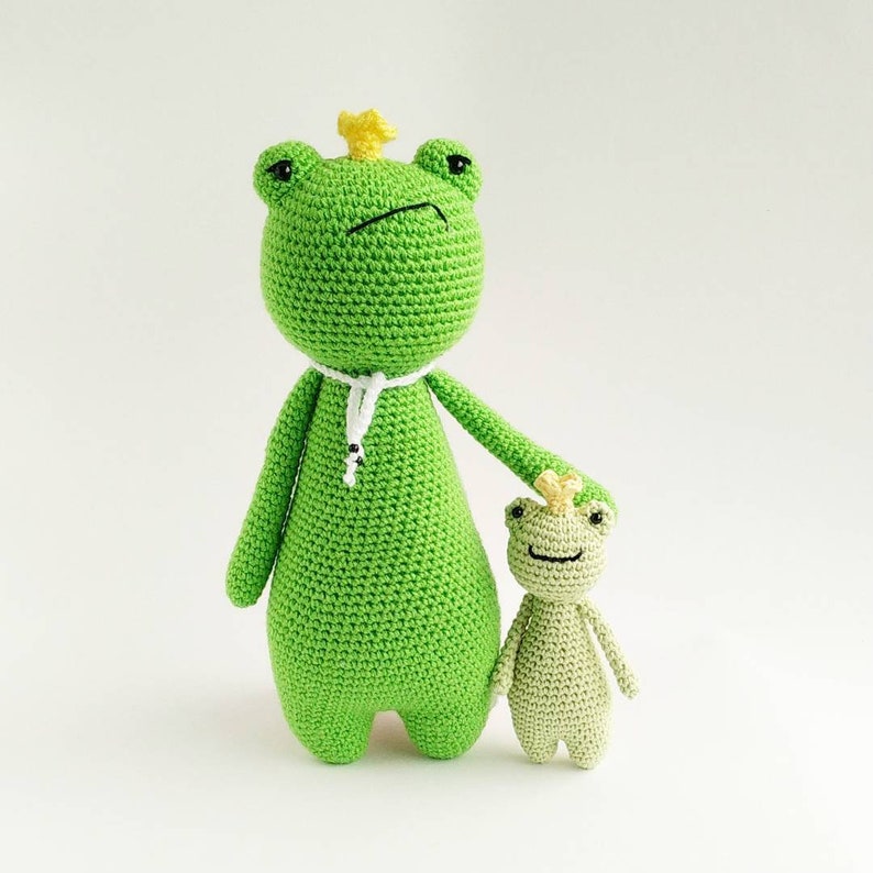 King Frog Crochet Amigurumi Pattern PDF image 7