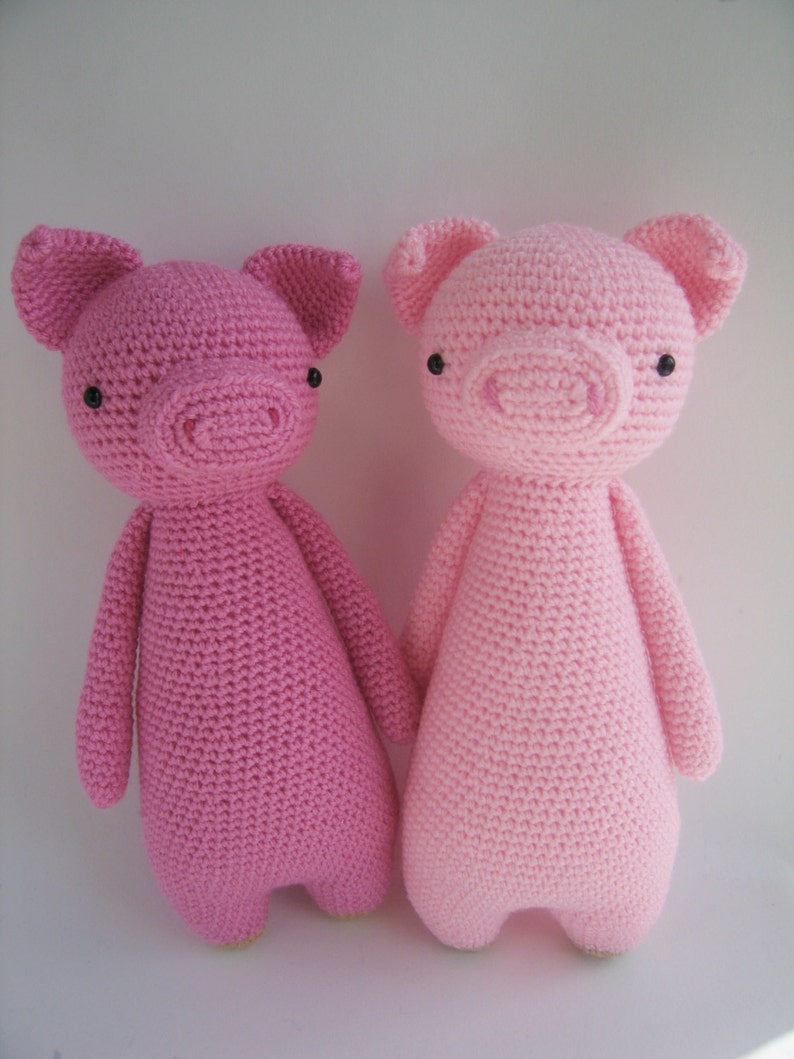 Pig Crochet Amigurumi Pattern PDF image 2