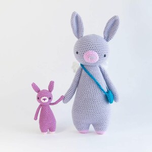 Mini Rabbit Crochet Amigurumi Pattern PDF image 5