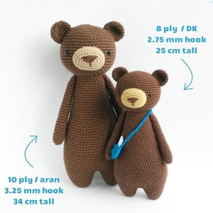 Bear Crochet Amigurumi Pattern PDF image 5