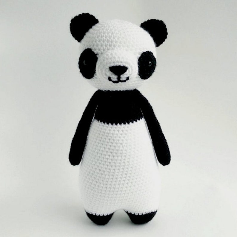 Panda Bear Crochet Amigurumi Pattern PDF image 10