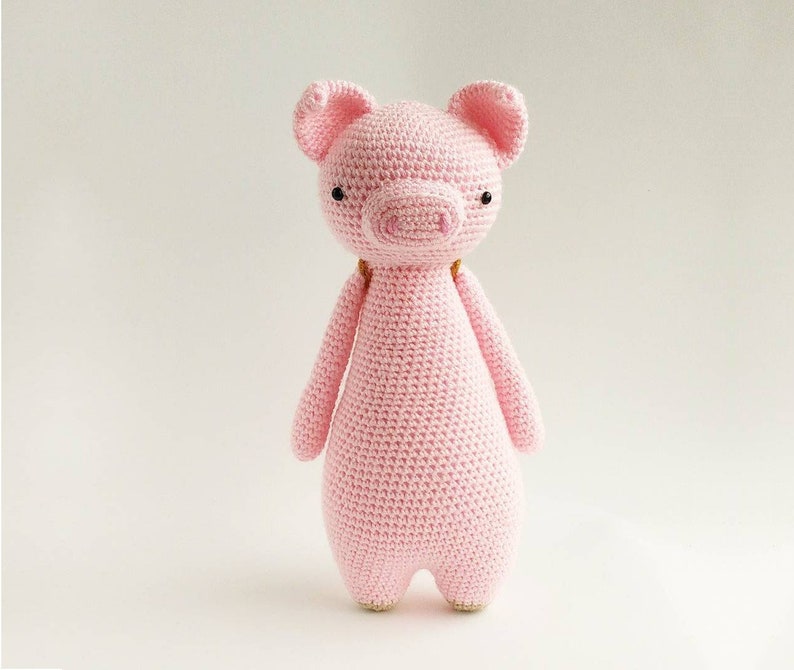 Pig Crochet Amigurumi Pattern PDF image 1