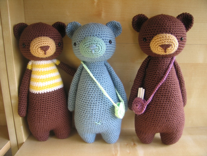 Bear Crochet Amigurumi Pattern PDF image 4