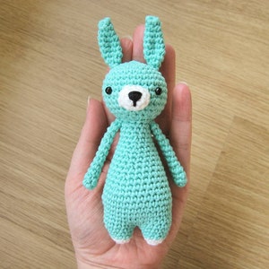 Mini Rabbit Crochet Amigurumi Pattern PDF image 4