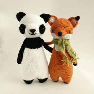 Panda Bear Crochet Amigurumi Pattern PDF image 4