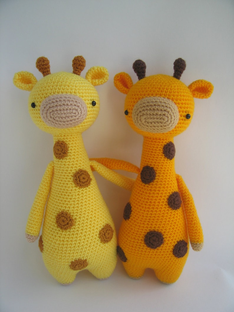 Giraffe mit Flecken Amigurumi Häkelanleitung PDF Bild 5