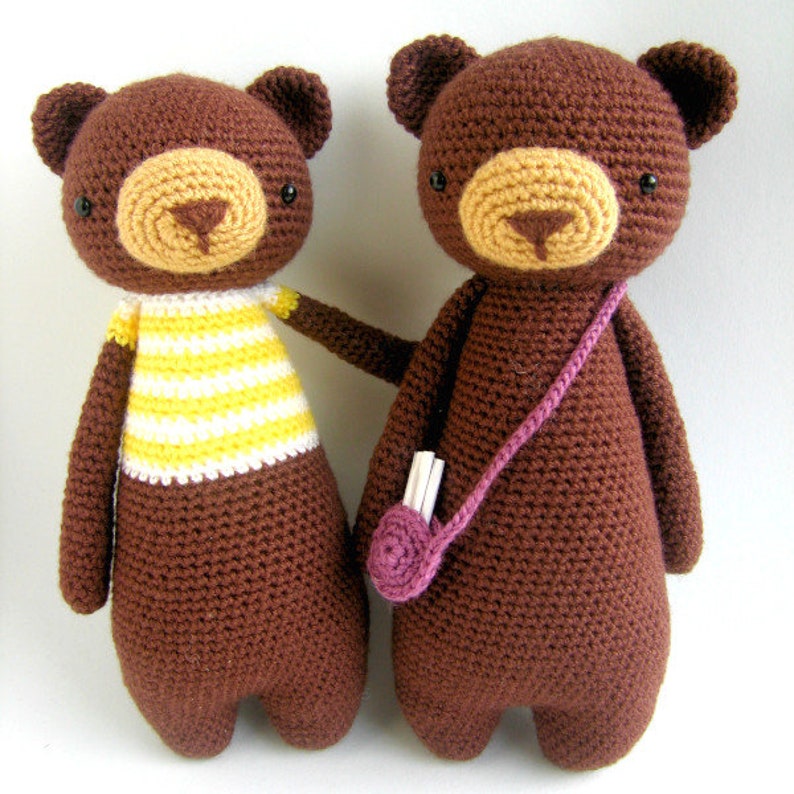 Bear Crochet Amigurumi Pattern PDF image 3