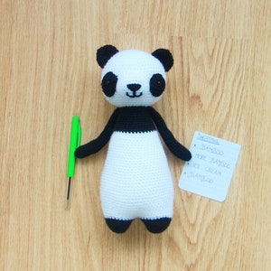 Panda Bear Crochet Amigurumi Pattern PDF image 5