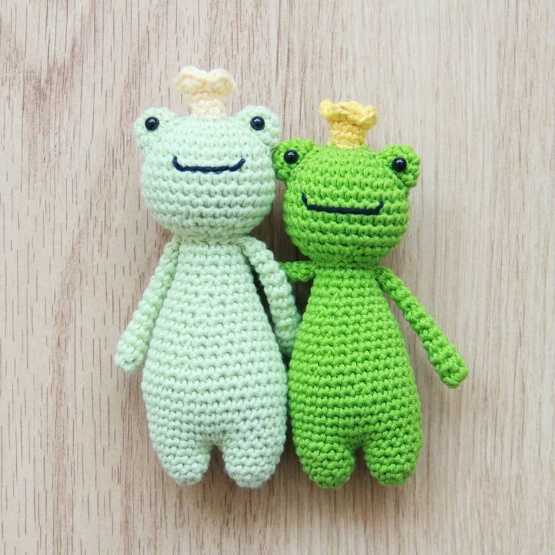 Mini Frog Crochet Amigurumi Pattern PDF image 4