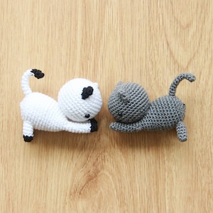 Playing Cats Crochet Amigurumi Pattern PDF image 6