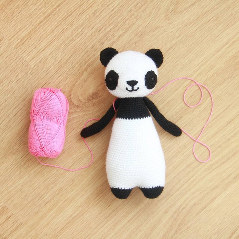 Panda Bear Crochet Amigurumi Pattern PDF image 6