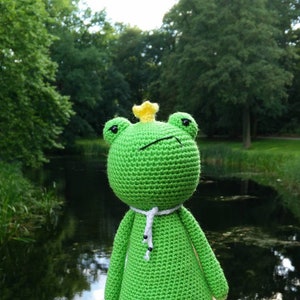 King Frog Crochet Amigurumi Pattern PDF image 6