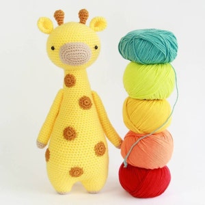 Giraffe mit Flecken Amigurumi Häkelanleitung PDF Bild 2