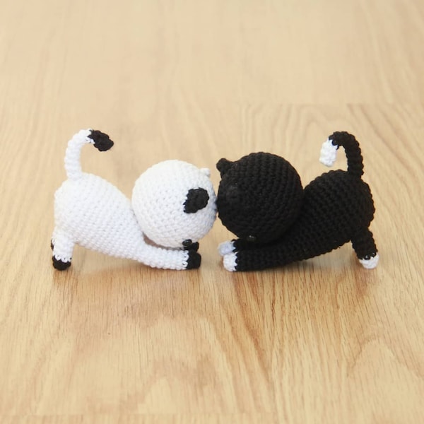 Chats Joueurs - Modèle de Crochet - Patron Amigurumi PDF