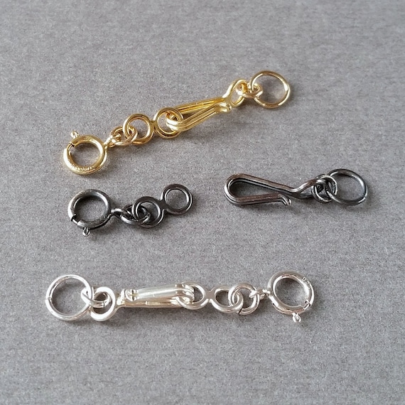 Sterling Silver S Hook Clasp Bracelet Extension -  Finland