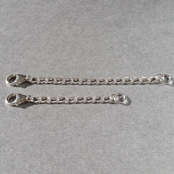 Sterling Silver Chain Length Extender For Necklace Or, 40% OFF