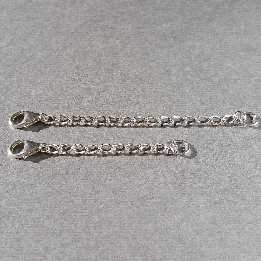 Chain extension*sterling silver 925*PDD 70 75 mm - SILVEXCRAFT