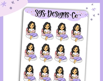 Miss Lady D Home Sweet Home Planner Sticker Sheet