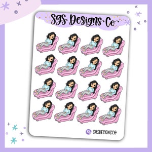 Miss  Lady D Therapy Sticker Sheet