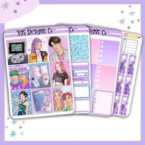 Demon Hunters Planner Sticker Kit