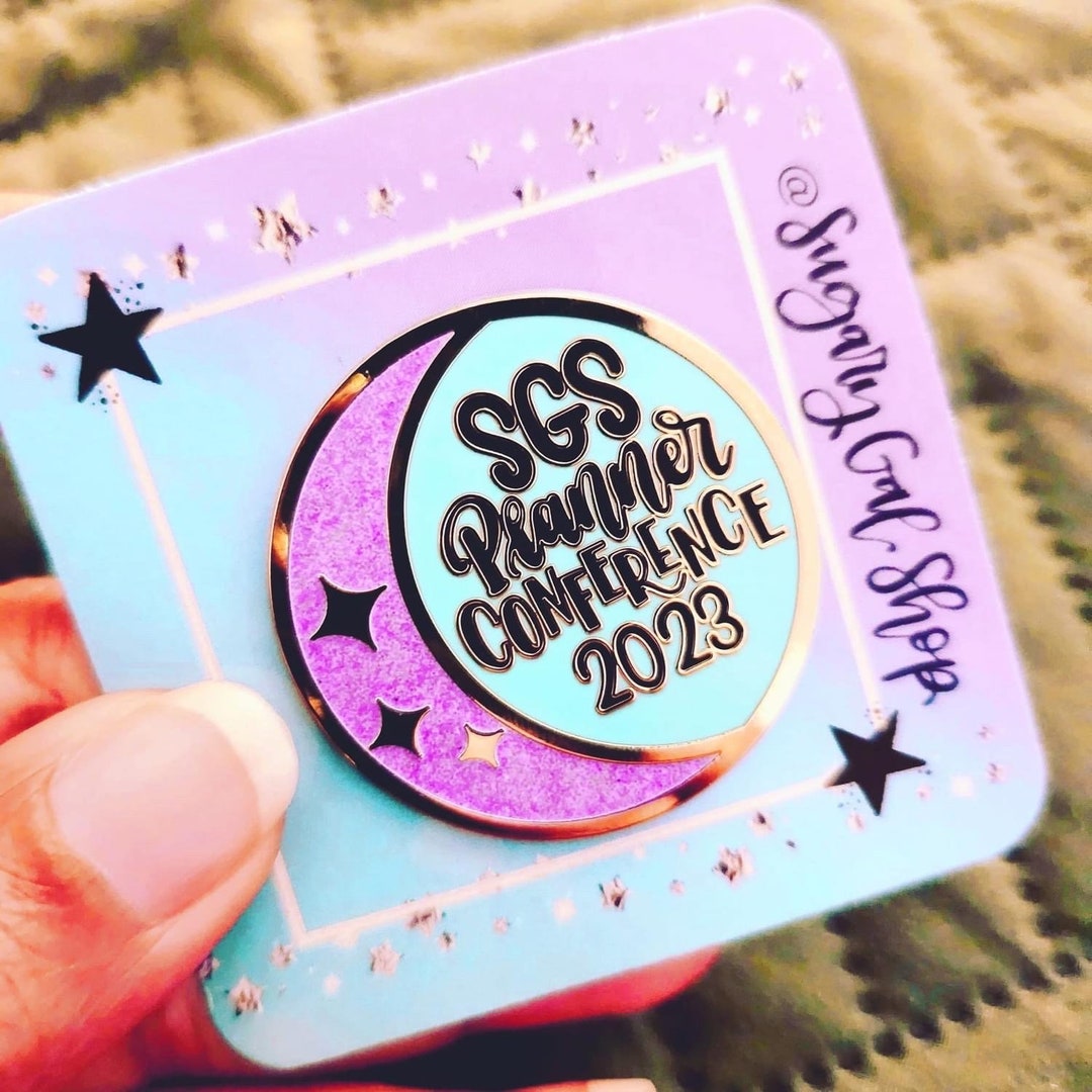 SGS Planner Conference Official Enamel Pin Etsy