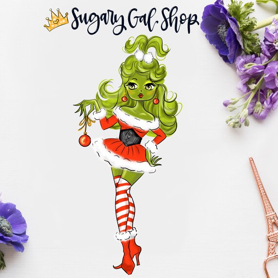lady grinch