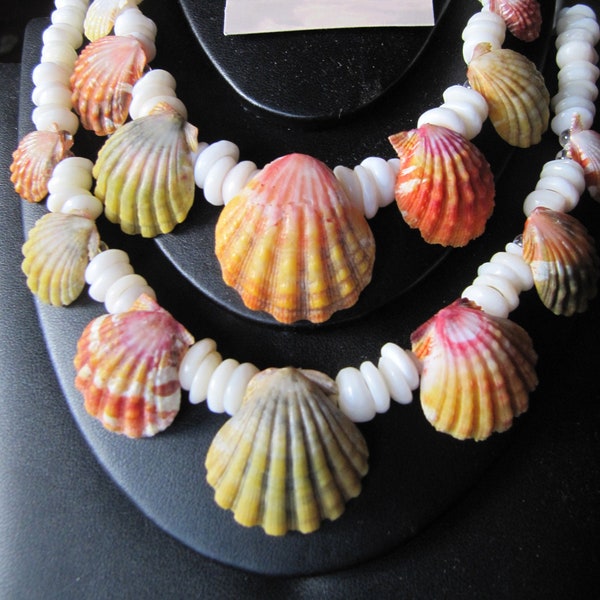 Custom-Made Seven Sunrises on Kauai Puka Shells and/or Shell, Gem Beads