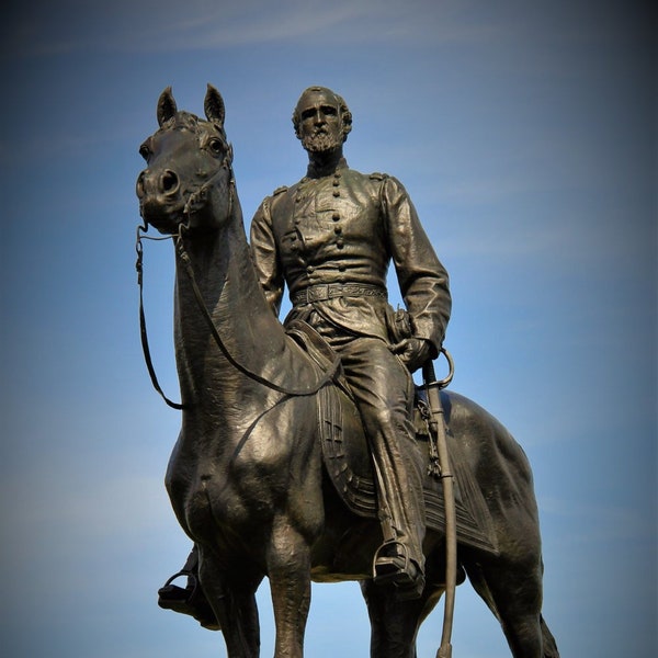 General Meade's Monument Gettysburg Photograph