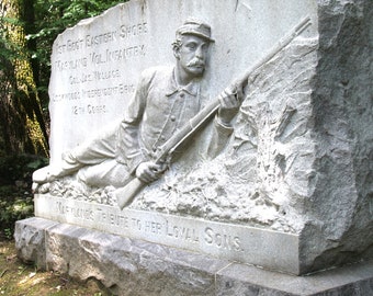 Maryland Monument Gettysburg Photograph