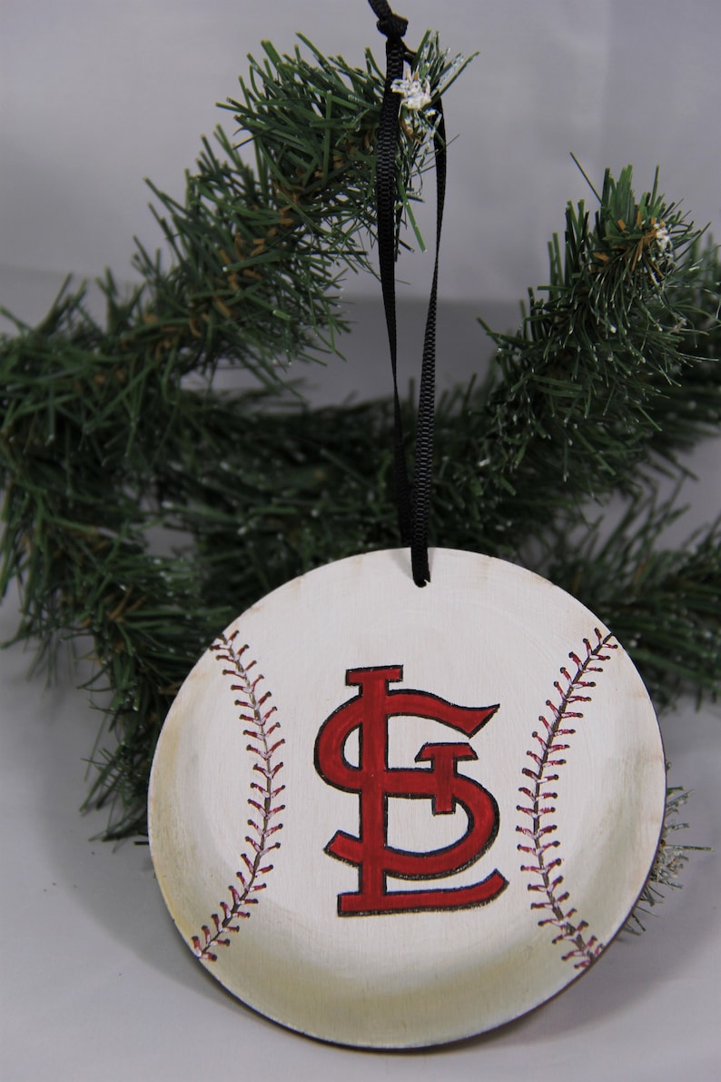 St Louis Cardinals Baseball Ornament or Etsy