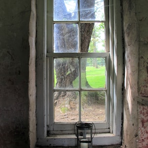 Old Springhouse Window Photograph