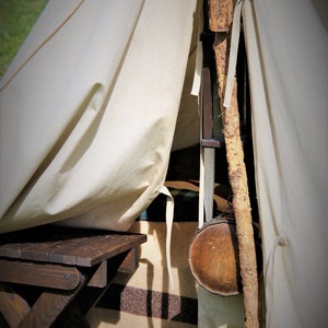 Civil War Tent Photograph