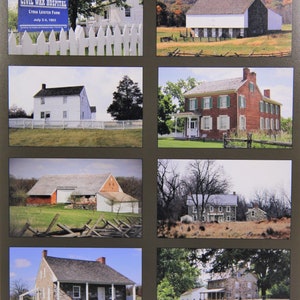 Gettysburg Battlefield Photo Collage