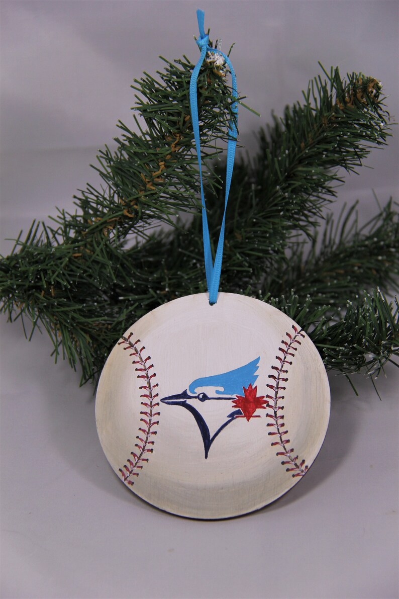 Toronto Blue Jays Baseball Ornament or Etsy