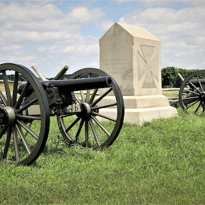 Gettysburg Battlefield Scene Photograph