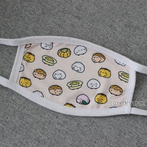 Dim Sum Buddies Face Mask