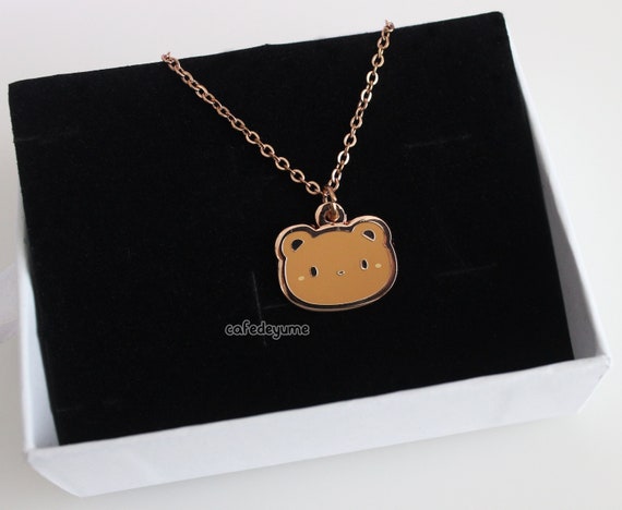 Etsy bear hotsell necklace