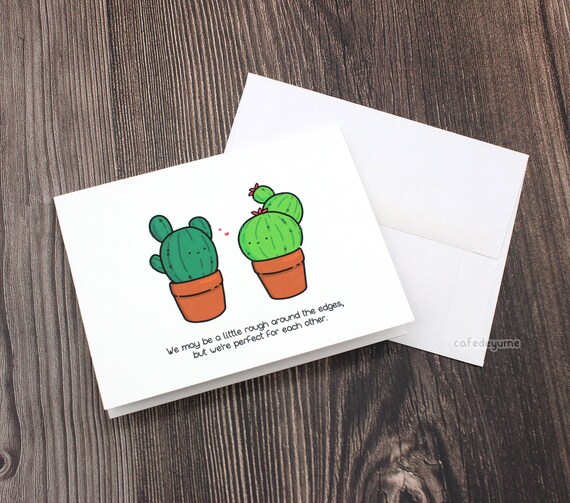 Kaktus Karte! Valentinstag Karte, Liebe, Herz, fr Freund, fr Freundin,  fr Frau und fr Mann - Etsy sterreich