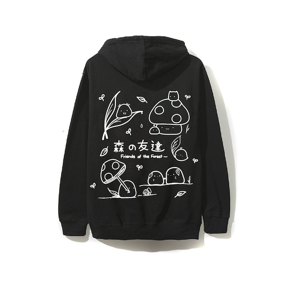 cute black and white hoodies