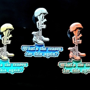 Wargasm 3d pins LE33